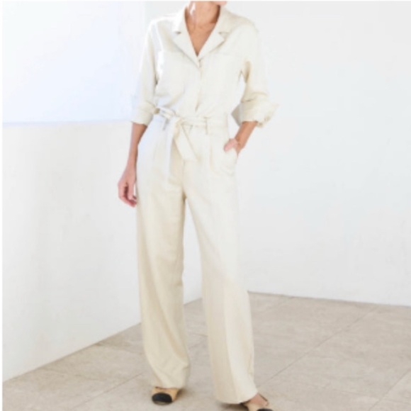 AYR Pants - AYR Neo Jumpsuit Brand New Size XS -  Risotto Khaki - Twill Cult Classic